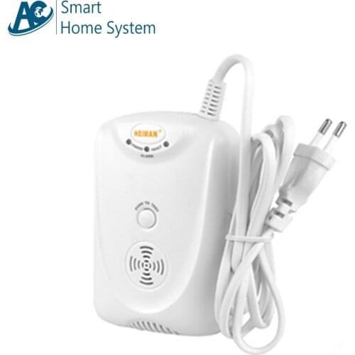 CE Approved Wall Mounted Kitchen Fire Detection Alarm System Standalone Combustible Gas Leakage Detector