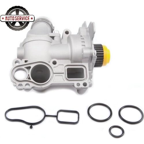 NEW 06H 121 026AB Aluminum Water Pump Upgrade For Audi A4 A6 Q3 Q5 VW Passat Golf Jetta Tiguan Seat Skoda 2.0TFSI 06H121026CQ