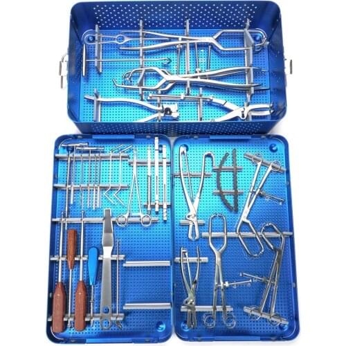 CE & ISO Marked Orthopedic Surgical Instrument Set Pelvic Reconstruction Plate Instrument Set Surgical Instrument