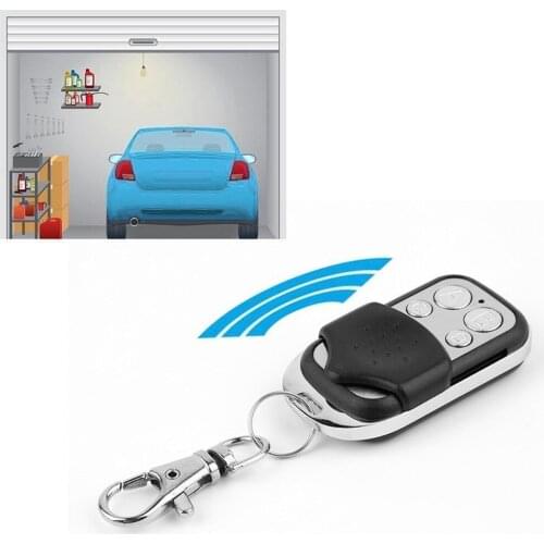Universal Wireless RF Remote Control 4 Channel Duplicator Copy 433MHz Electric Gate Garage Door Key Switch Fob Controller
