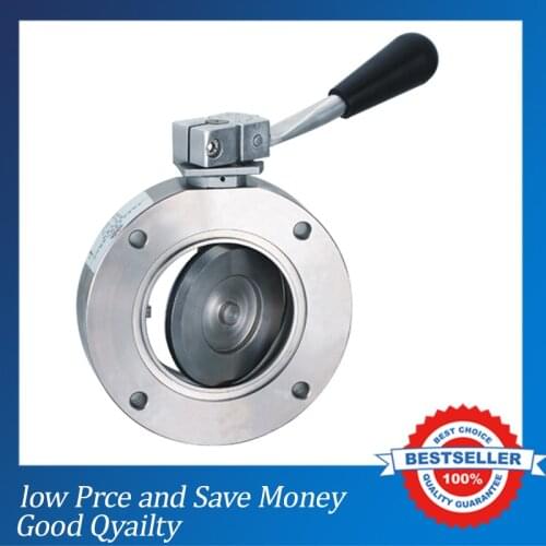 GI Series Hand High Vacuum Butterfly Valve G1-25 DN25