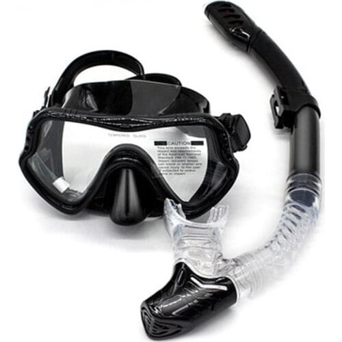 Cressi PANO4 Wide View Scuba Diving Mask Silicone Skirt Three-Lens Panoramic Dive Mask Snorkeling for Adults