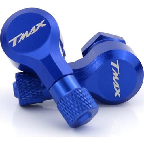 Motorcycle Accessories CNC Wheel Tubeless Tire Valve Stems 90 Degree 11.3mm For Yamaha T-MAX 530 T-MAX 500