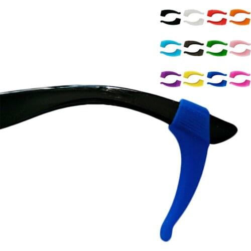 HitTime Fashion New Silicone Glasses Eyeglasses Holder Ear Hook Locks Non Slip Aid Medium Size Eyewear Accessories #279471