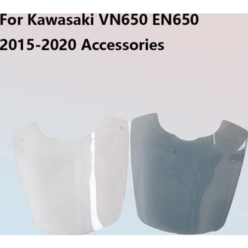 For Vulcan S 650 Windscreen Motorcycle Windshield with Bracket For Kawasaki VN650 EN650 2015-2020 Accessories