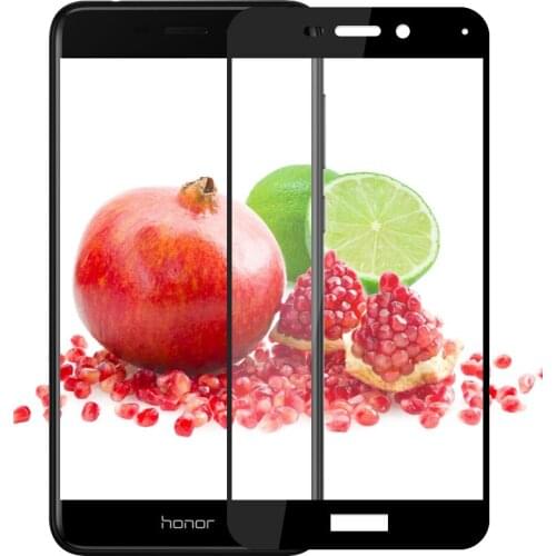WIERSS Full Cover Tempered Glass Screen Protector for Huawei Honor V9 Play for Huawei Honor 6C Pro full Coverage glass case Film