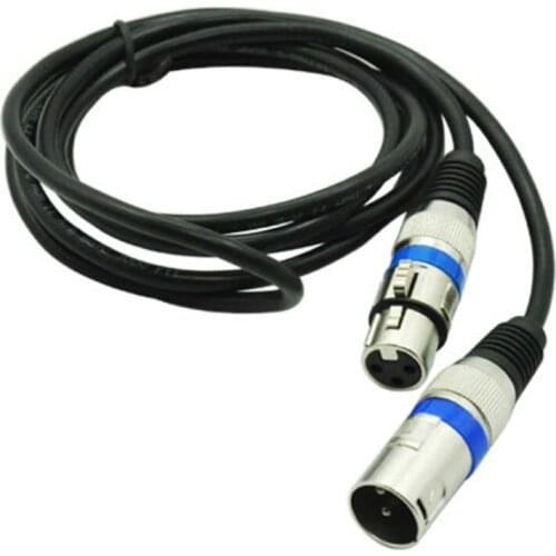 3-Pin Signal XLR Connection DMX Stage Light Cable Wire 16ft/5m for Moving Head Light Par Light Beam movinghead
