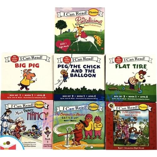 84 Books/set I Can Read Phonics English Story Picture Books Educational Reading Baby Pocket Books for Kids Learning Toys