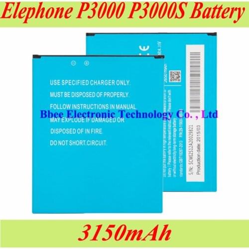 3150mAh For Elephone P3000 P3000S Battery Batterie Bateria AKKU Accumulator PIL Mobile Phone