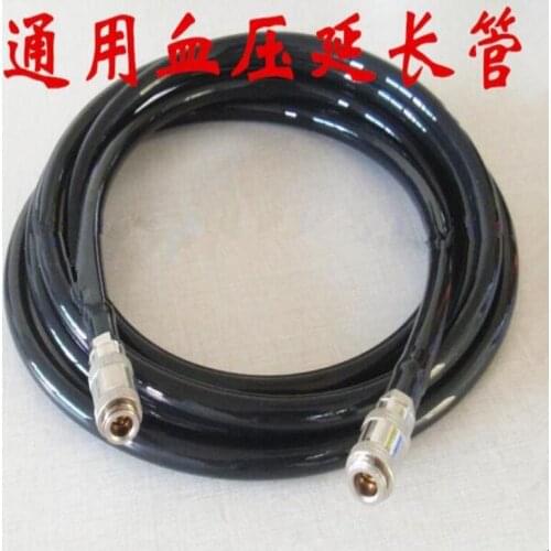 Free Shipping NIBP Extension Tube NIBP HoseTube for Mindray,Goldway,Biolight Philips Monitor,Female to Female Cuff Connector PVC