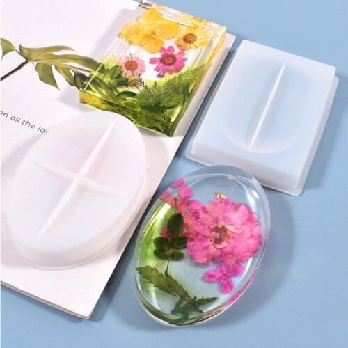 Handmade Soap Holder Storage Box Mold Epoxy Resin Mold Soap Dish Leaking Drain Box practical Silicone Mold Making Decoration#ww