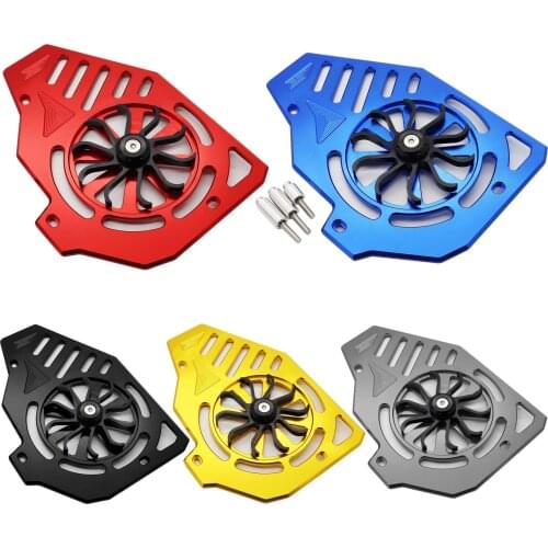 For PCX150 125 CLICK150 125 ADV150 150 Motorcycle Accessories Rotate Fan Cover Wind Blade Radiator Grille Guard Cover Protector