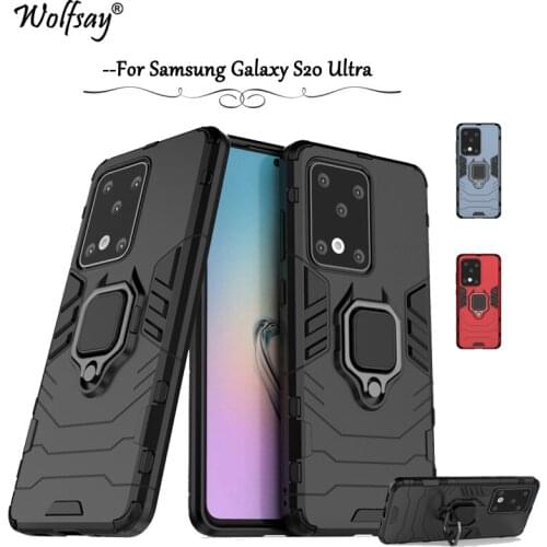 For Samsung Galaxy S20 Ultra Case For Samsung S20 Ultra Case Shockproof Silicon Cover PC Phone Case For Samsung Galaxy S20 Ultra