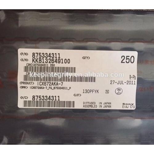 Camera Sensor black and white chip ICX618ALA ICX618 ICX618ALA-7