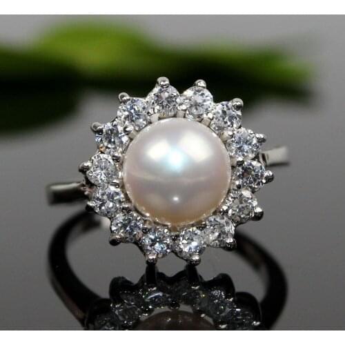 >>>@@ Wholesale price 16new ^^^^HUGE NATURAL SOUTH SEA GENUINE WHITE PEARL RING SIZE 8