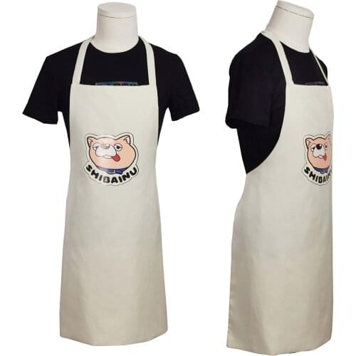 Anime The Way of the Househusband Cosplay Gokushufudo Printed Apron Cartoon Cooking Apron Kitchen Home Accessories For Unisex
