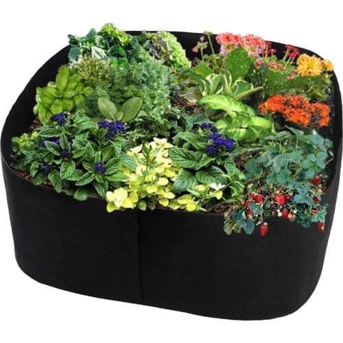 Outdoor Indoor Garden Planting Bags Grow Bags Cultivation Garden Pots Planters Vegetable Planting Bags Farm Home Garden Supplies