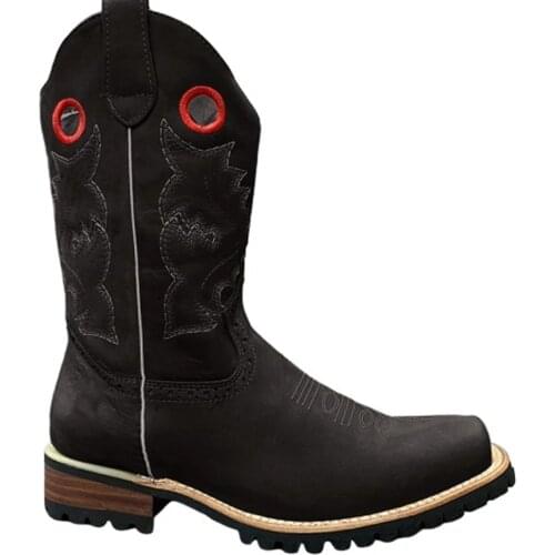 2021 New Fashion Shoes Men Western Boots Cowboy Outdoor Boots Men Shoes Knee High Riding Boots Boots Vintage Riding Boots