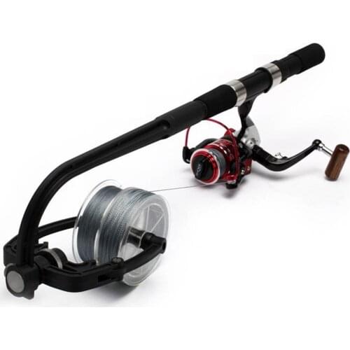 NEW Portable Fishing Line Winder Fast Spooler Spinning Baitcasting Reel Line Spooler Machine Station System Line Spooling Winder