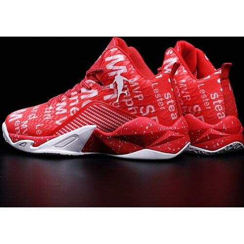 2020 New Men High-top Jordan Basketball Shoes Men Cushioning Light Basketball Sneakers Anti-skid Breathable Outdoor Sports Shoes