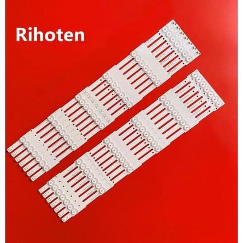 LED Backlight strip 12 lamp For Philips 55"TV LB55037 55PUH6400 55PUK6400/12 TPT550J1-QVN03.U 55PUX6400 LB55043 LB55052 E556