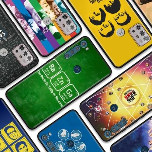 The Big Bang Theory Bazinga Phone case For Moto G30 G10 G9 G8 Power play G stylus one 5G hyper E6s Edge plus tpu fundsa coque