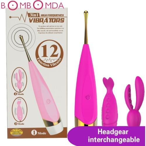 Vibrator G Spot Clitoris Stimulation Adult Sex Toys For Woman Powerful High Frequency Orgasm Vibrating Sticks Female Masturbator