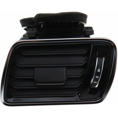 1Pcs Left Side Chrome Piano Black Dashboard Car Center Console Air Condition Vents For Passat B6 B7 Magotan CC 3AD 819 701A