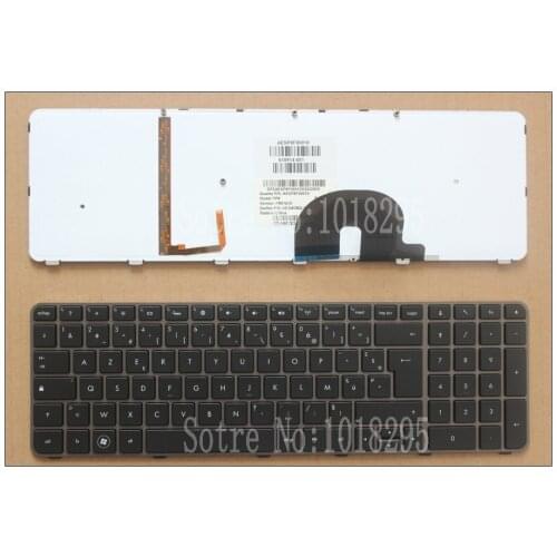100% NEW For HP Envy 17,17-2199EL, 17-2199EZ 17-1189EL, 17-1190CA FR French laptop keyboard With backlight 610914-051