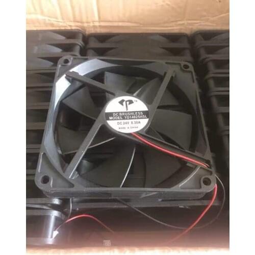 YD14025HSL DC 12V 0.30A 120x120x25mm 2-Wire Server Cooling Fan