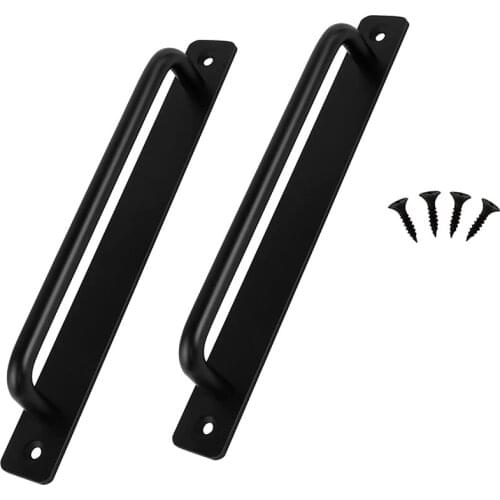 2 PCS Door Pull Handle Barn Door Handle Heavy Duty Pull Push Door Handles Durable Aluminium Alloy Sliding Door Handles