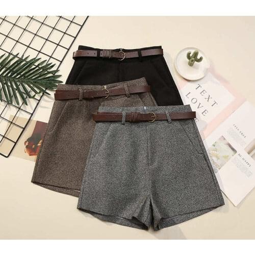 Женские шерстяные шорты Biktble China At AliExpress