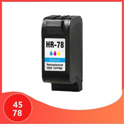 COLOR Compatible For HP45 For HP78 ink cartridges For HP 45 for hp 78 deskjet 1220c 3820 3822 6122 6127 930c 932c 940c printers