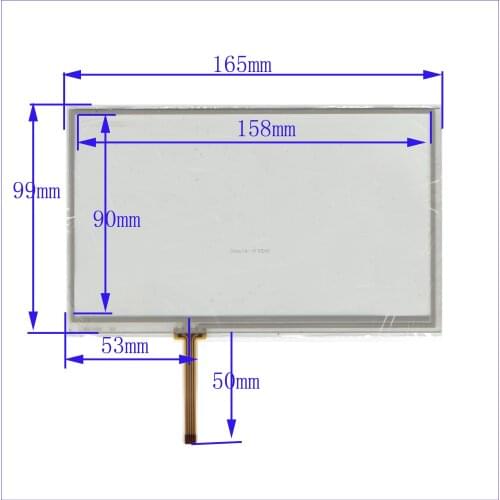165*99mm 4lines resistance screen this is compatible blass suitable 165mm*99mm