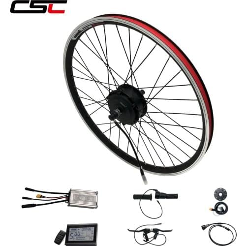 EBIKE Conversion Kit MXUS XF07 XF08 waterproof motor wheel 36V 250W Bicycle For 20 24 26 27.5 28 29in 700C electric bike