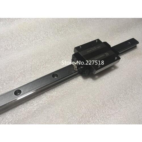 100% New Original TBI Brand Linear Guide 1pc TR15- 480mm rail + 2pcs TRH15FN with preload Z1 Flange Blocks