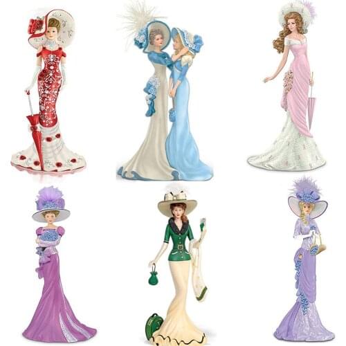 30x60cm 5D DIY Full Round Drill Diamond Painting Dress Lady Mosaic Kit Rhinestone Drawing Picture Home Decoration Art Craft