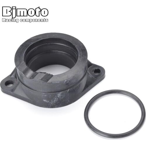 BJMOTO Motorcycle Carburetor Interface Adapter For Suzuki 13110-38200 DR250S GN250 TU250 Intake Manifold Boot