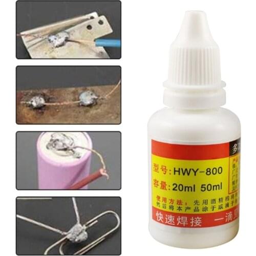 Plate Iron Battery Welding Water Liquid Flux Powerful Rosin Soldering Agent No-clean Watteries Flux Stainless Steel