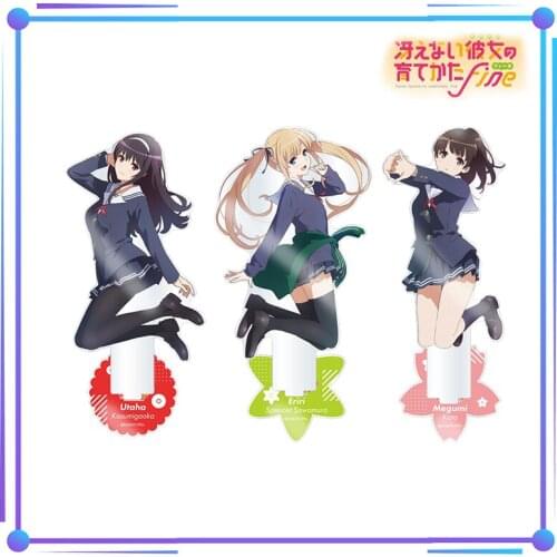 Saekano: How to Raise a Boring Girlfriend Desktop Decor Kasumigaoka Utaha Eriri Katou Megumi Anime Acrylic Figure Stand Model