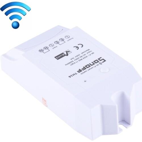Haweel 16A Temperature and Humidity Remote Control WiFi Smart Switch For iPhone X Samsung Compatible with Alexa and Google Home