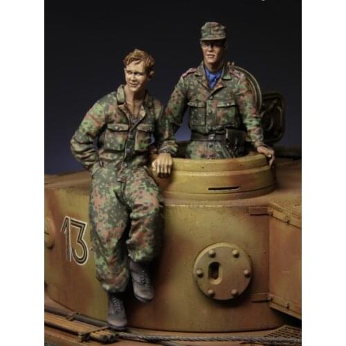 1/35 model kit resin kit Panzer Crew, Kursk 1943