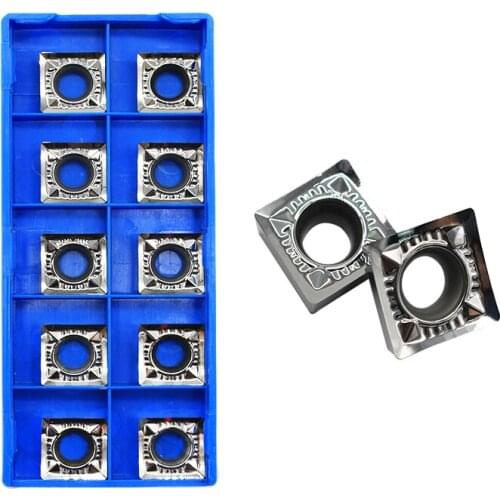 10PCS SCGT120408 AK H01 Aluminum Cutter Blade Insert Cutting Tool Turning Tool Lathe Turning Holder Alloy wood