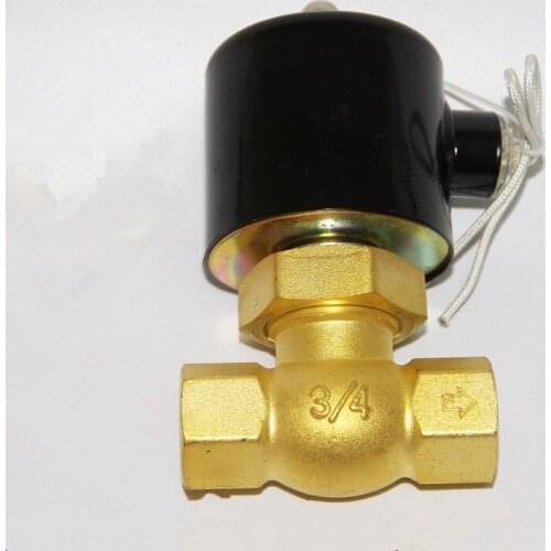 200 degrees High temperature resistance Piston type Steam Solenoid Valve with Copper Coil Internal thread connection DN15-50