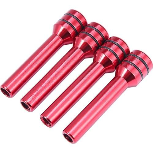 4pcs 51mm Universal Car Truck Interior Door Lock Knob Pull Pins Aluminum Alloy Auto Car Security Door Lock Pins