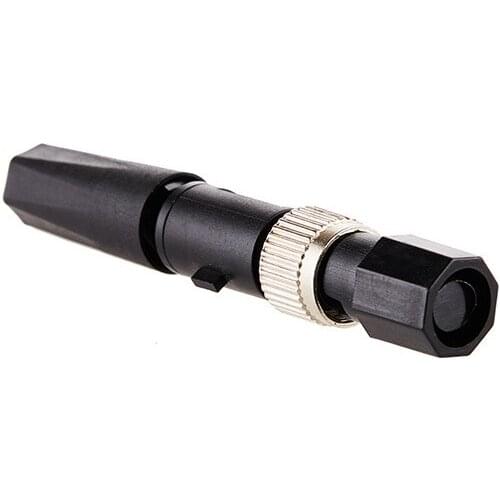 50 pcs FTTH Fiber Fiber Optic Connector FC Quick Assembly Connector Optical Connector FC/UPC Covered Wire Fast Connector