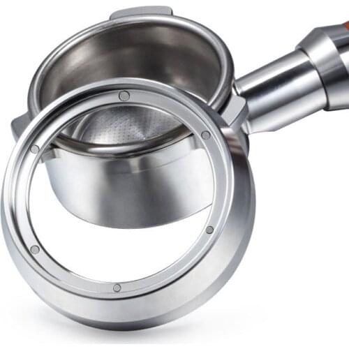 54MM Espresso Dosing Funnel Magnetic Stainless Steel Coffee Dosing Ring Compatible with 54mm Portafilter for Bar Home TS1