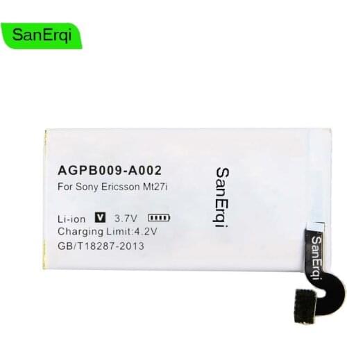Battery 1265mAh For Sony Ericsson mt27i MT27 MT27i Battery for Xperia Sola phone Battery AGPB009-A002 B