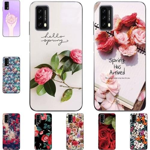 I am alone Phone Case For Blackview A90 2021 6.39 inch Bags Fashion Luxury Color Cartoon Printed Paint Mobile