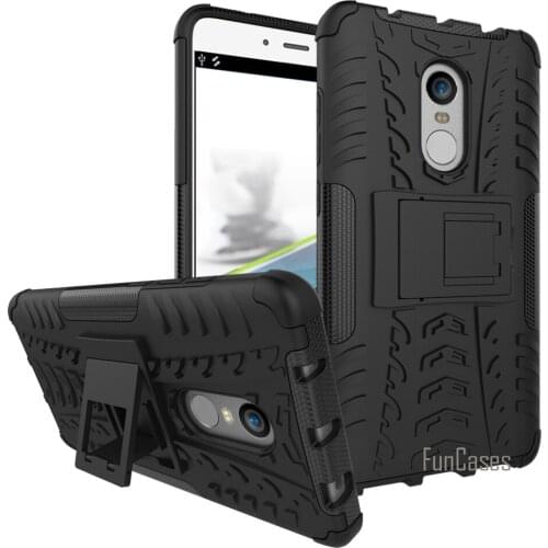 For Xiaomi Redmi Note 4 4X Case 5.5inch Hybrid Kickstand Dazzle Rugged Rubber Armor Hard PC+TPU Stand Function Shockproof Case
